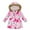 Z1-Pink, variant on newwalpole Girls' Winter Warm Coat Fleece Lined Long Jacket With Detachable Fuzzy Hood Rose Gold for Size 4-5 Years