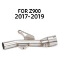 thumbnail image 2 of MPXBM Motorcycle Exhaust Pipe For Z900 2017-2021 Stainless Steel Mid Section Slip On Modified Exhaust Middle Link Pipe, 2 of 5