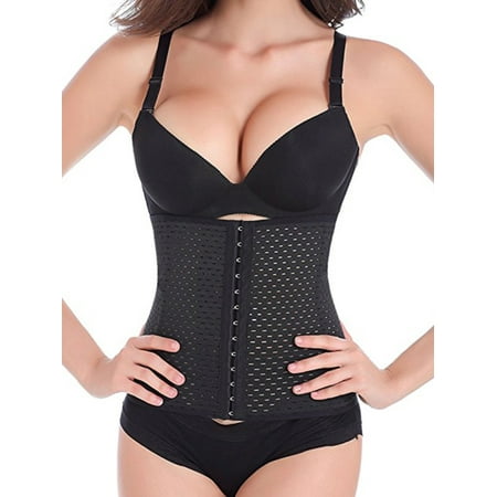 

LELINTA Women s Underbust Corset Waist Trainer Cincher Control Tummy Body Shaper for Weight Loss Fat Burner