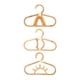 thumbnail image 1 of Colgador de ropa para niños de 3 uds., organizador de guardería, colgadores de ropa de bambú para habitación, ganchos de pared de bambú, estante para, 1 of 8