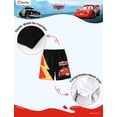 thumbnail image 6 of Disney Cars Lightning McQueen Boys Swim Set Short Sleeve UFP50+ Rash Guard Top and Swim Trunks Outfit Bathing Suits Kids 2–9Y, 6 of 9
