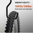 thumbnail image 2 of 8 Pack Bike Hooks/Bicycle Storage Hooks Set(Black), 2 of 5