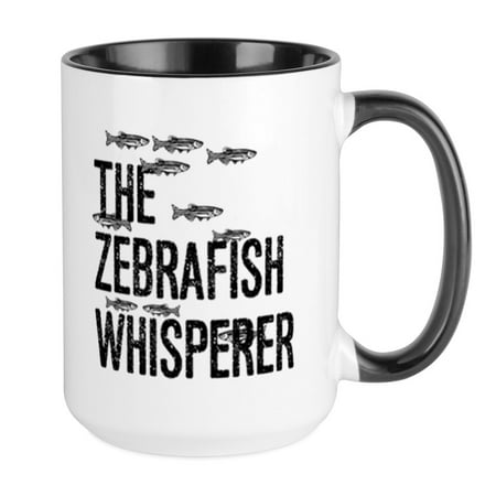 

CafePress - Zebrafish Whisperer Mugs - 15 oz Ceramic Large Mug