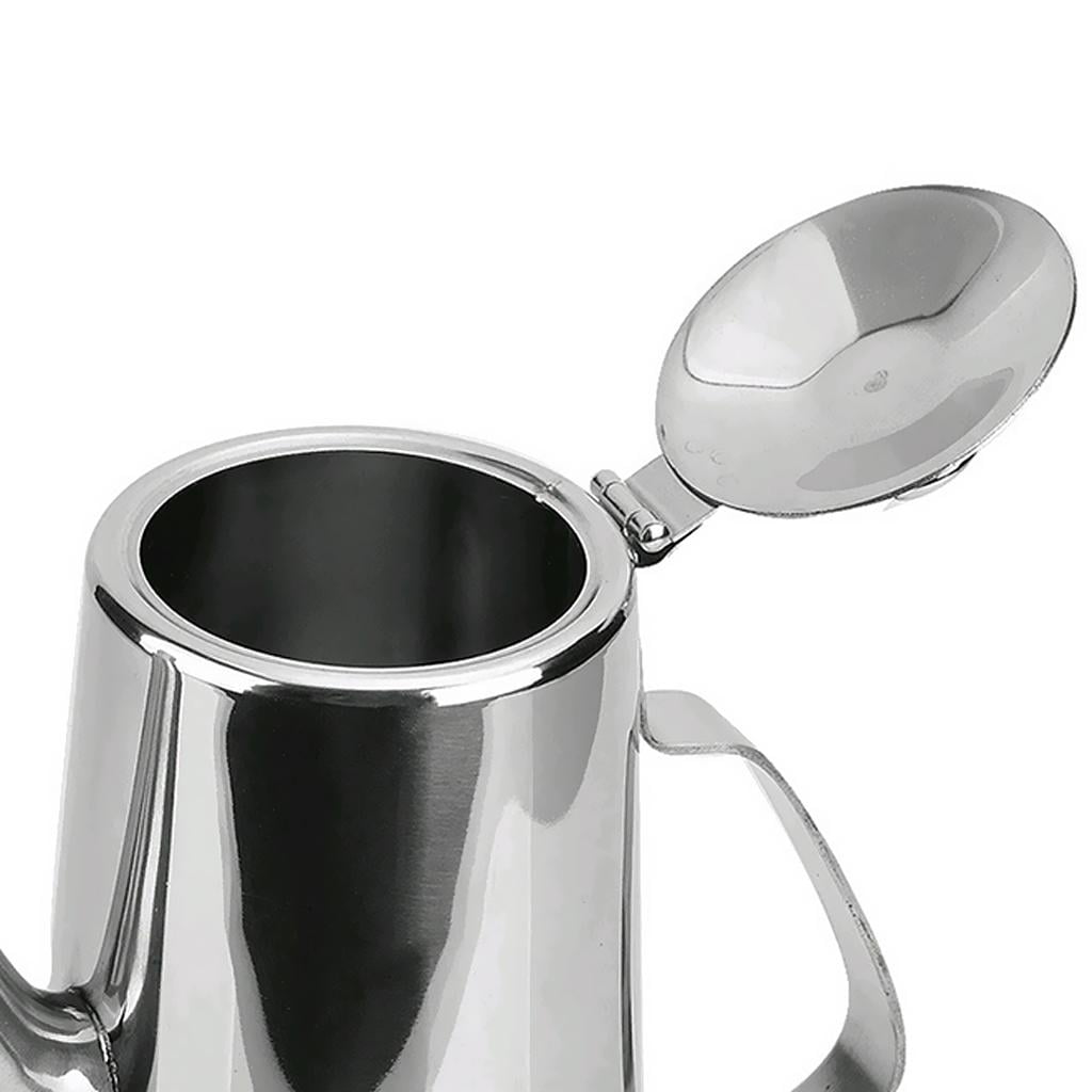 deevoka 2x1.7L Stainless Steel Water Coffee Pot Ice Tea Jug Kettle Pitcher with Lid #2