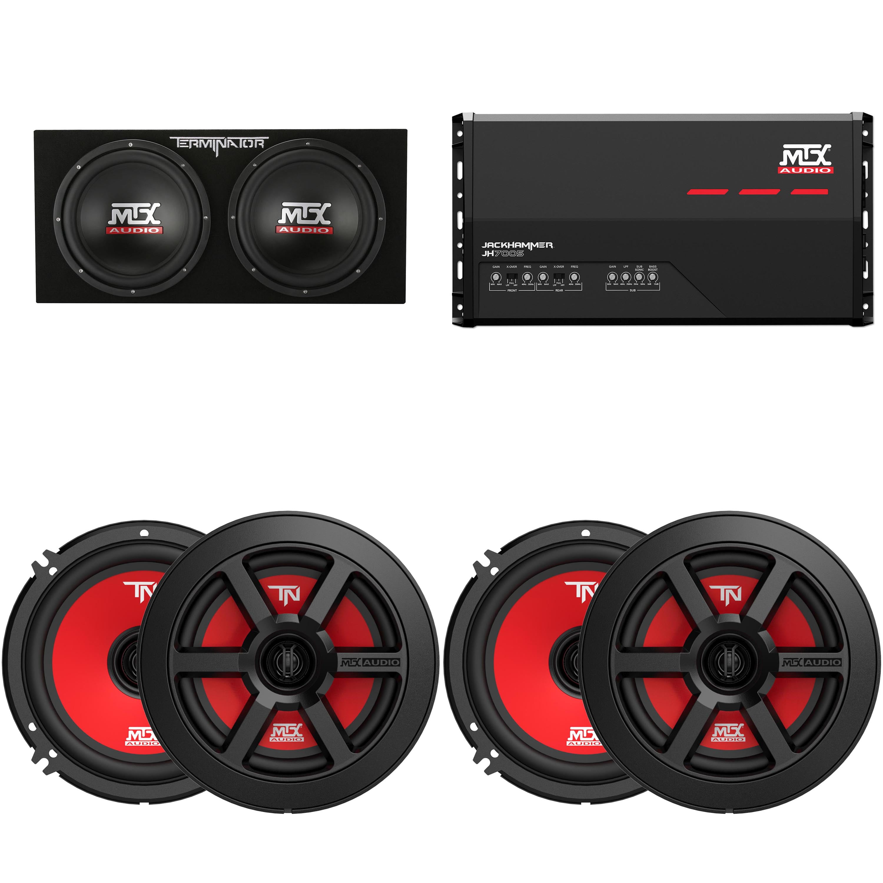 BOSS Audio Systems BRRF46A 46 Inch ATV UTV Audio System - Walmart.com
