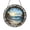 Acrylic 3.5 Inch, variant on Ocean Beach Landscape Stained Glass Suncatcher Window Hanging Decor, Coastal Sea View Glass Art Panel for Window Decoration Gift Idea