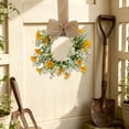 thumbnail image 6 of Dvumao Home Decor, Spring Simulation Bow Daisys Garland Window Display Door Hanging Wall Hanging Home Decor Farmhouses Decoration Pendant, Women Gifts, 6 of 6