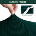 thumbnail image 4 of CHUN YI Stretch 2-Piece Checks Sofa Cover with Cushion Cover Slipcover, XL-Sofa, Teal, 4 of 6