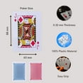 thumbnail image 2 of Stellar Hero 100% Plastic Playing Card, Waterproof Cards, Deck Card, Standard Index Red & Blue Poker Card Set, (2 Plastic Cards Deck) in a Premium Plastic Case, 2 of 7
