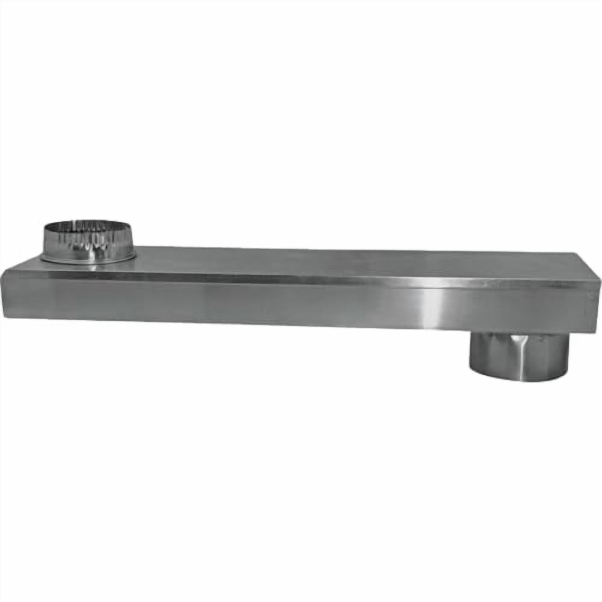 GXbin Builder's Best 0-18&Quot Skinny Vent Duct 10128 Adjustable Periscope 0'' to 18'', Silver — Home & Garage Storage, Stackable Design
