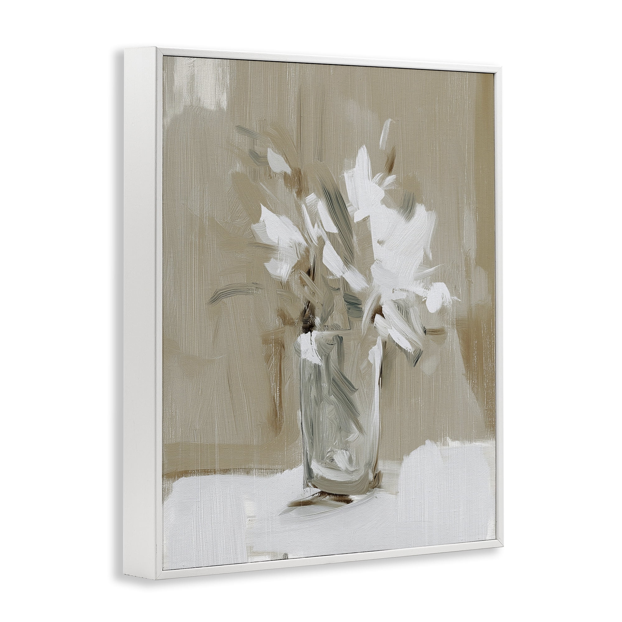 Stupell Industries Pure Forms Still Life White Framed Giclee Art, design by Svetlana Aleynikova
