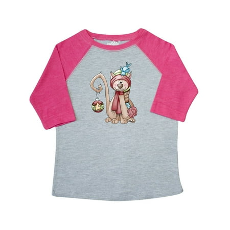 

Inktastic Christmas Kitty Cat Gift Toddler Boy or Toddler Girl T-Shirt
