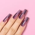 AIMEILI Soak off Purple Glitter Gel Nail Polish Color Set Manicure