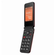 Consumer Cellular Iris Easy Flip, Red