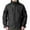 #Black, variant on DPTALR Men's Outdoor Mountaineering Warm Velvet Jacket with Long Sleeves ,Hood ,Work Coat Features,Gray,S