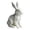 B, variant on Easter Bunny Figurine, Easter Rabbit Figurines Rabbit Decorations for the Home Spring Desk Decor Easter Decorations for Party Home Office Desktop Creative Ornament, Farmhouse Decor