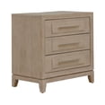 thumbnail image 2 of Liberty Furniture Brentwood 3 Drawer Nightstand with Charging Station - Brown, 2 of 14