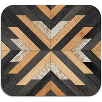 Boho Western Dish Drying Mat - Southwestern Aztec Tribal Absorbent Dish Drying Mat for Kitchen Counter, Coffee Maker Mat for Countertops, Dish Rack Drainer Mat, 16x18in -3