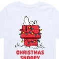 thumbnail image 3 of Peanuts - Christmas - Christmas Snoopy Star Gazing - Toddler & Youth Short Sleeve Graphic T-Shirt, 3 of 5