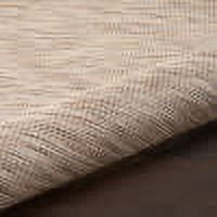 Nourison Positano Indoor/Outdoor Beige 2'2" x 10' Area Rug, (2x10)