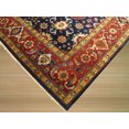 thumbnail image 2 of Hand-knotted Wool Navy Traditional Oriental Super Mahal Rug, 2 of 3