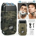 thumbnail image 1 of Rasoir Électrique Rasoir pour Hommes Tête Chauve Rapprochée Rasoir de Barbier Tondeuse Étanche Humide et Sec Sans Fil, 1 of 8