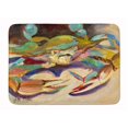 thumbnail image 1 of Carolines Treasures JMK1101RUG Blue Crab Tail Fin Machine Washable Memory Foam Mat, 1 of 4
