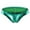 Green, variant on GHSOHS Mens Underwear Leather Wrinkled Bronzing Lacquer Briefs Low Rise T Back Briefs String Bikini Ultra Soft Underpants XL