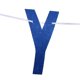 thumbnail image 3 of Estandarte Shower Recién Nacido de Bebé Artículos Ceremoniales Azul BLESIY Precioso Bunting Banner, 3 of 8