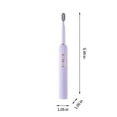 thumbnail image 3 of Yhmxh Utensilios de cocina Cepillo de dientes inalámbrico con carga USB, 4 cabezales, 5 modos de limpieza, 3 niveles de intensidad, IPX8 resistente al agua, apto para adultos. Muebles para cocina, 3 of 6