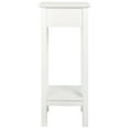thumbnail image 5 of eHemco Plant Decorating Stand End Table Side Table with Storage Shelf, 10 by 10 by 23.7 Inches, White, 5 of 8