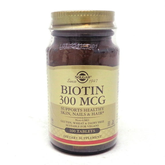 Biotin 300 mcg - 100 Tablets