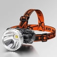 thumbnail image 2 of Mini Led Headlamp 4 Level Portable Rechargeable Head-mounted Flashlight Torch for Outdoor Adventure, 2 of 8