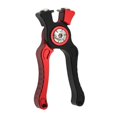 thumbnail image 1 of Tijeras para cortar línea de pesca, compactas, antideslizantes, ergonómicas y resistentes. Rojo Negro, 1 of 8