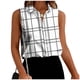 thumbnail image 1 of TaTaai Fashion Printed Blouse Wrinkle-Resistant Breathable Women's Lapel Button Sleeveless Short Sleeve Loose Summer Smart-Casual Top Gift, 1 of 6