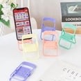 thumbnail image 3 of Steve Mignon Petit Support de Téléphone pour Chaise Support de Téléphone Pliable pour Bureau Support de Téléphone pour Bureau Violet,1 * Support de Téléphone Mobile,Violet, 3 of 8