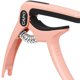 thumbnail image 3 of Cejilla de guitarra profesional Accesorios de guitarra Instrumento de cuerda ligero Rosa, 3 of 3