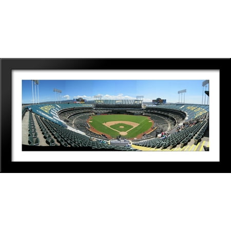 Oakland Coliseum 40×18 Large Black Wood Framed Print Art – Home of the Oakland Athletics Oakland Coliseum 40×18 Large Black Wood Framed Print Art – Home of the Oakland Athletics