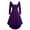 Purple, variant on Utoimkio Women's Christmas Long Sleeve Loose High Waist Midi Dress Fall Winter Deep V Neck Knee Length Christmas Formal Dresses for Women Swing Long Dresses