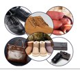 thumbnail image 4 of Horsehair Shoes Polish Brushes Shoe Shine Kit Leather Boot Brush Shoe Cleaning Kit 3Pcs, 4 of 6