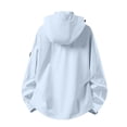 thumbnail image 5 of Jerdar Men's 3-in-1 Waterproof Windproof Hooded Jacket, Detachable Fleece Liner Outdoor Shell Coat, Polyester Blend Multi Zip Pocket Hiking Outerwear, 5 of 6
