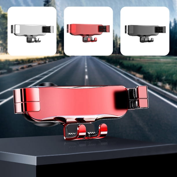 Ganfancp Teléfono de Coche de Salida de Teléfono Fijo Manos- Automóvil Cunas Universal Traje Todos Los Teléfonos Estable Gancho de Teléfono Celular de Coche Soporte de Teléfono Móvil Ofertas Flash Li