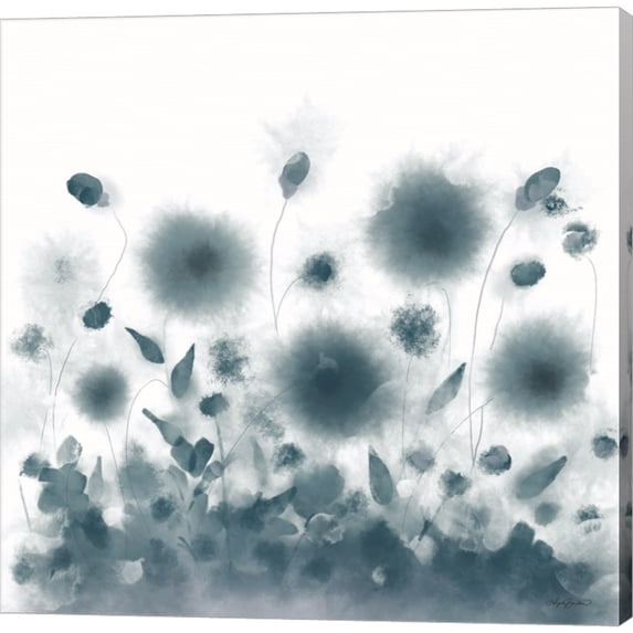 Great Art Now Soft Blue Botanical Spread by Angela Bawden, Canvas Wall Art, 24W x 24H