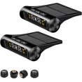 thumbnail image 1 of Solar-Powered Rv/Trailer Tpms W/4 Sensors & LCD for Live Tire Pressure/Temp, Trailer Tire Pressure Monitoring System, Travel Accessories, Rapid Pressure Loss Warning, 24/7 Guardian, 1 of 7