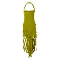 thumbnail image 3 of Women's Sexy Neck Sleeveless Irregular Dress - Backpack Design, Flowy Hem for Summer/Beach Parties, 3 of 5