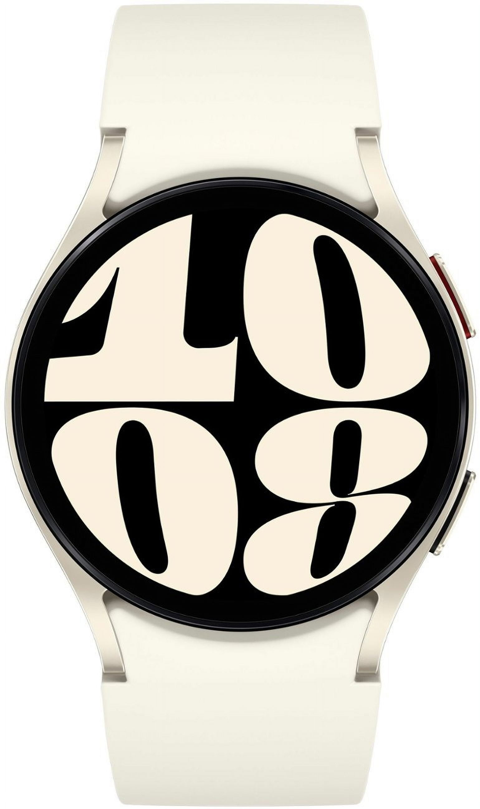 Restored Watch6 Galaxy Aluminum Smartwatch 40mm LTE - Cream (Refurbished)