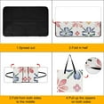 thumbnail image 4 of Bohemian Color Outdoor Picnic Blanket, Foldable Waterproof Beach Mat, Portable Beach Blanket for Beach Camping, Hiking, Family Concerts, 4 of 8
