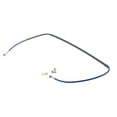 thumbnail image 3 of Tusk Front Motorcycle Steel Braided Brake Line Standard Length Blue for Husqvarna Te 300 2014-2016, 3 of 5