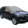 thumbnail image 4 of Car Windshield Snow Cover, Sun Shade Protector with Mirror Covers, Mirror Snow Covers Protects Windshield and Wipers style 2, 4 of 7
