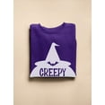 thumbnail image 3 of Creepy And Cute Halloween Sweatshirt Men -Image by Shutterstock, Male Medium, 3 of 4